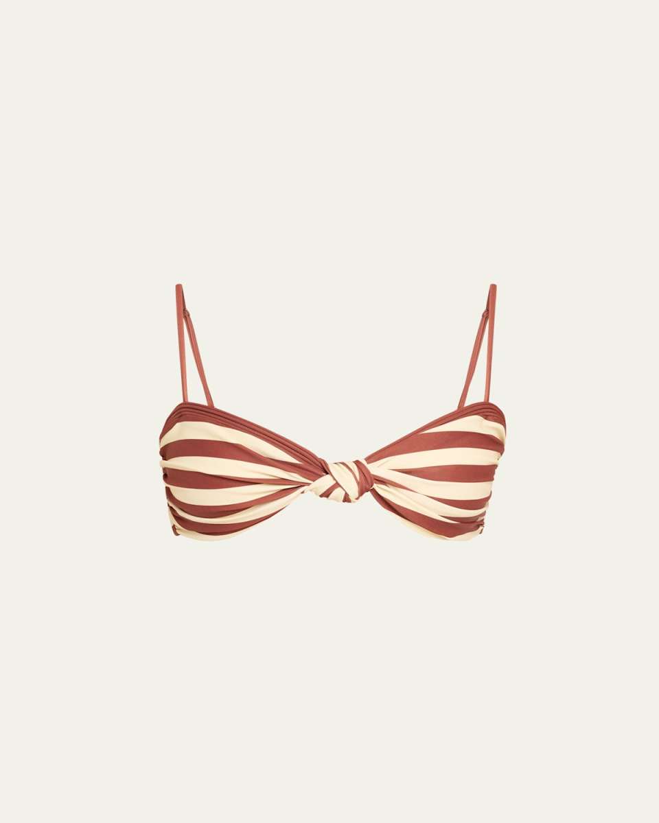Striped Healing Tools Bikini Top